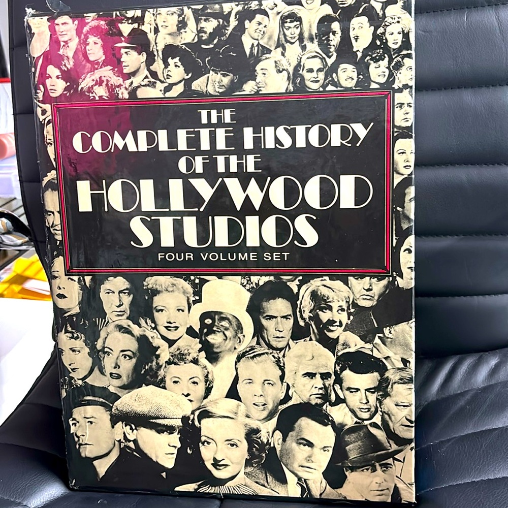 Complete History Of The Hollywood Studios Four Volume Set Hardcover Jan 1983